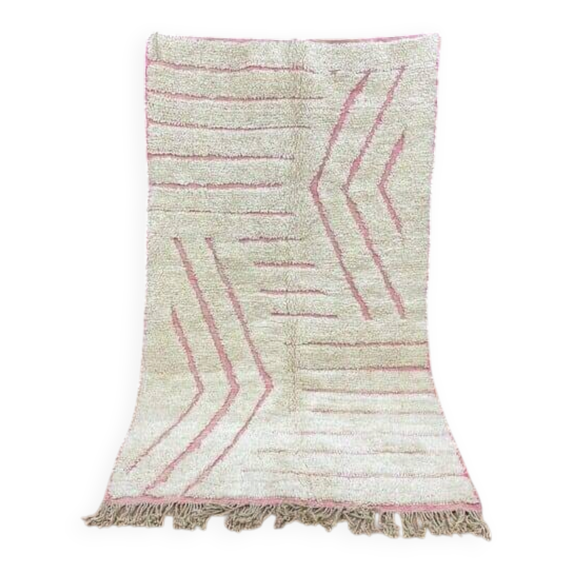 Tapis berbère sur mesure traditionnelle artisanale taille 1,5/2,5 m
