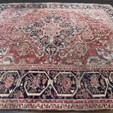 Tapis Persan Heriz Ancien Vers 1900/1910