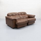DS-101 two-seater sofa by De Sede 1970s