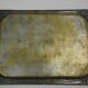 small brass tray stamped LN antique art deco French brass tray
