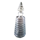 Glass perfume or eau de toilette bottle