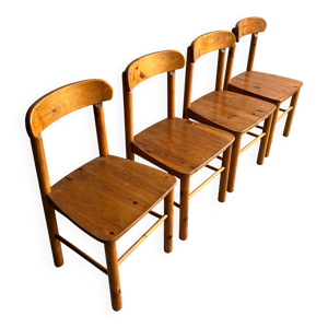 lot 4 chaises salle