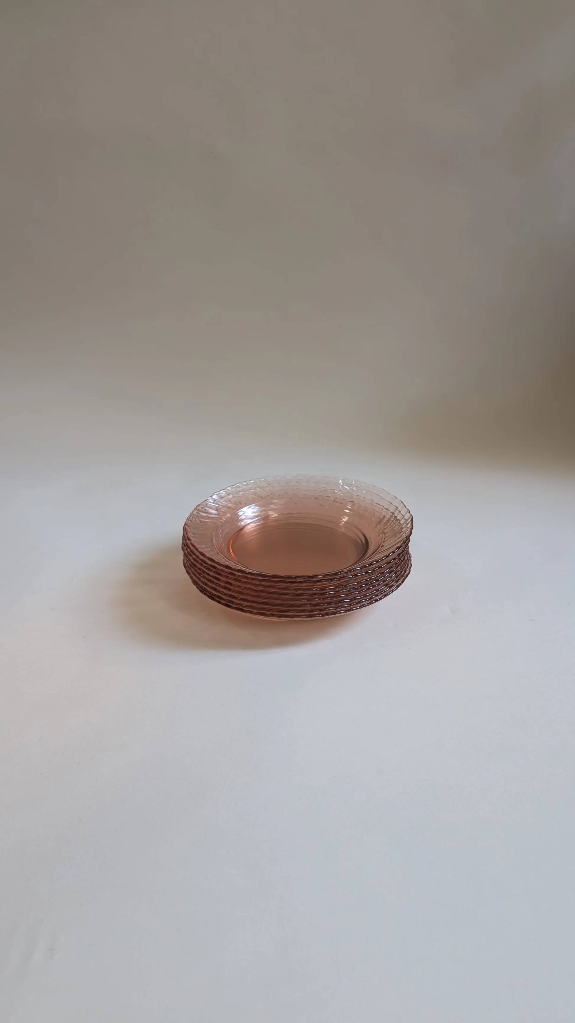 8 Rosaline soup plates