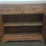 Old walnut or low sideboard buffet