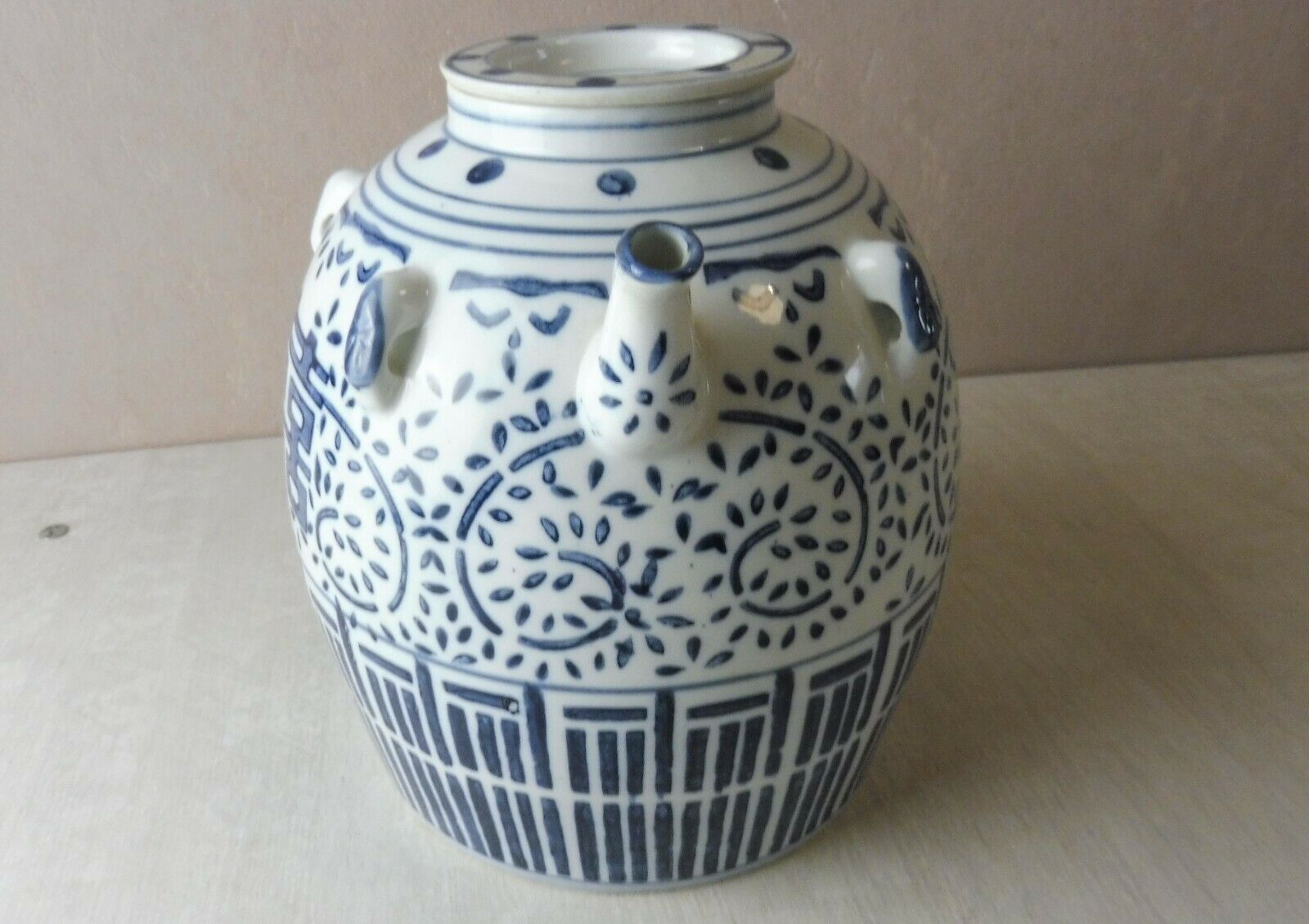 Old wedding teapot, porcelain, China