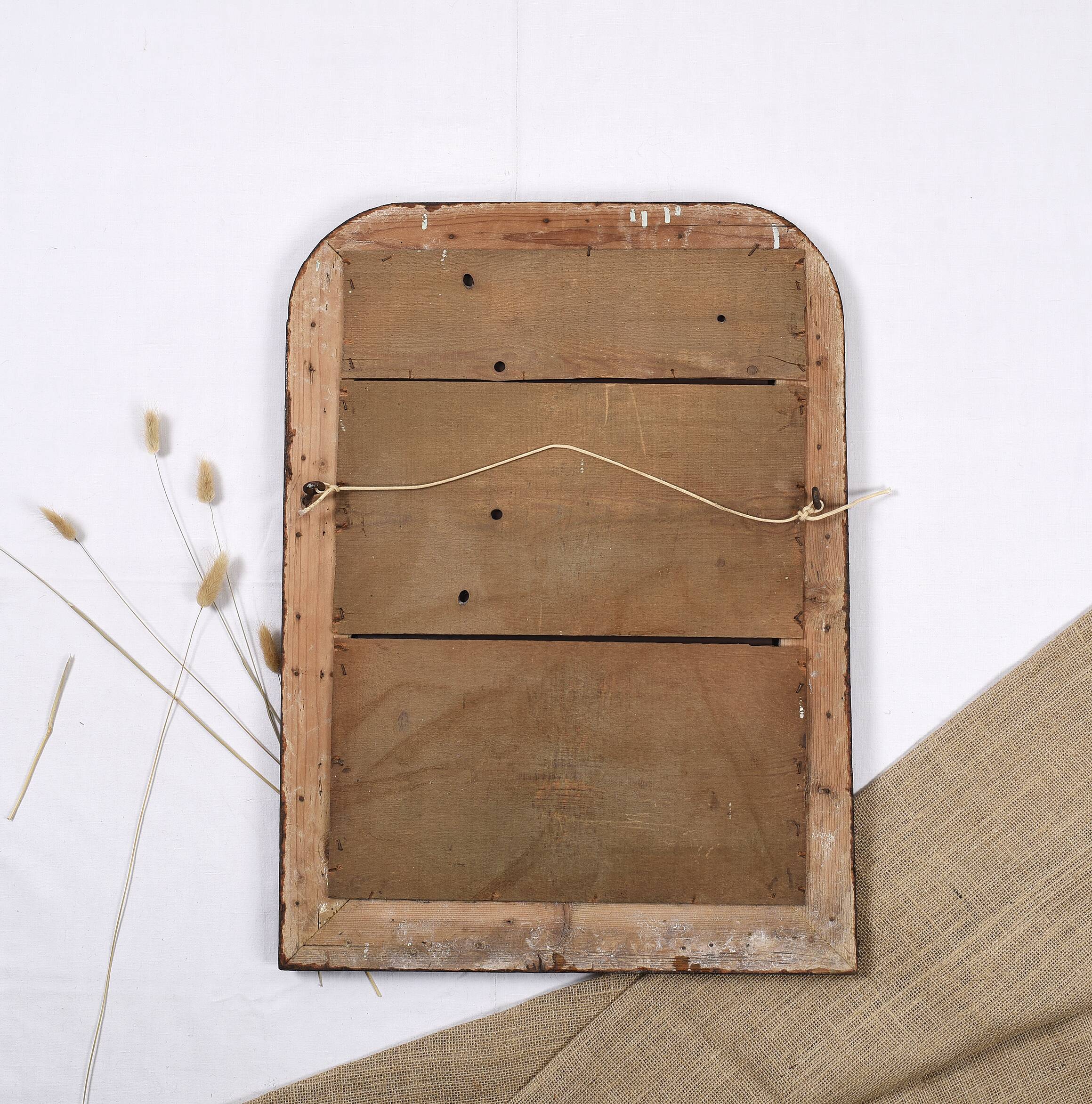 Antique mirror 68 cm, Louis Philippe style.