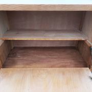 Secretary desk, drawers, vintage, revamped, 1960s