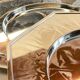 6 Vintage Silver-Plated Metal Plates and Dishes