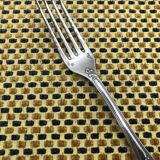 Silver-plated dessert fork from Christofle, Marly