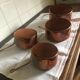 Copper pans