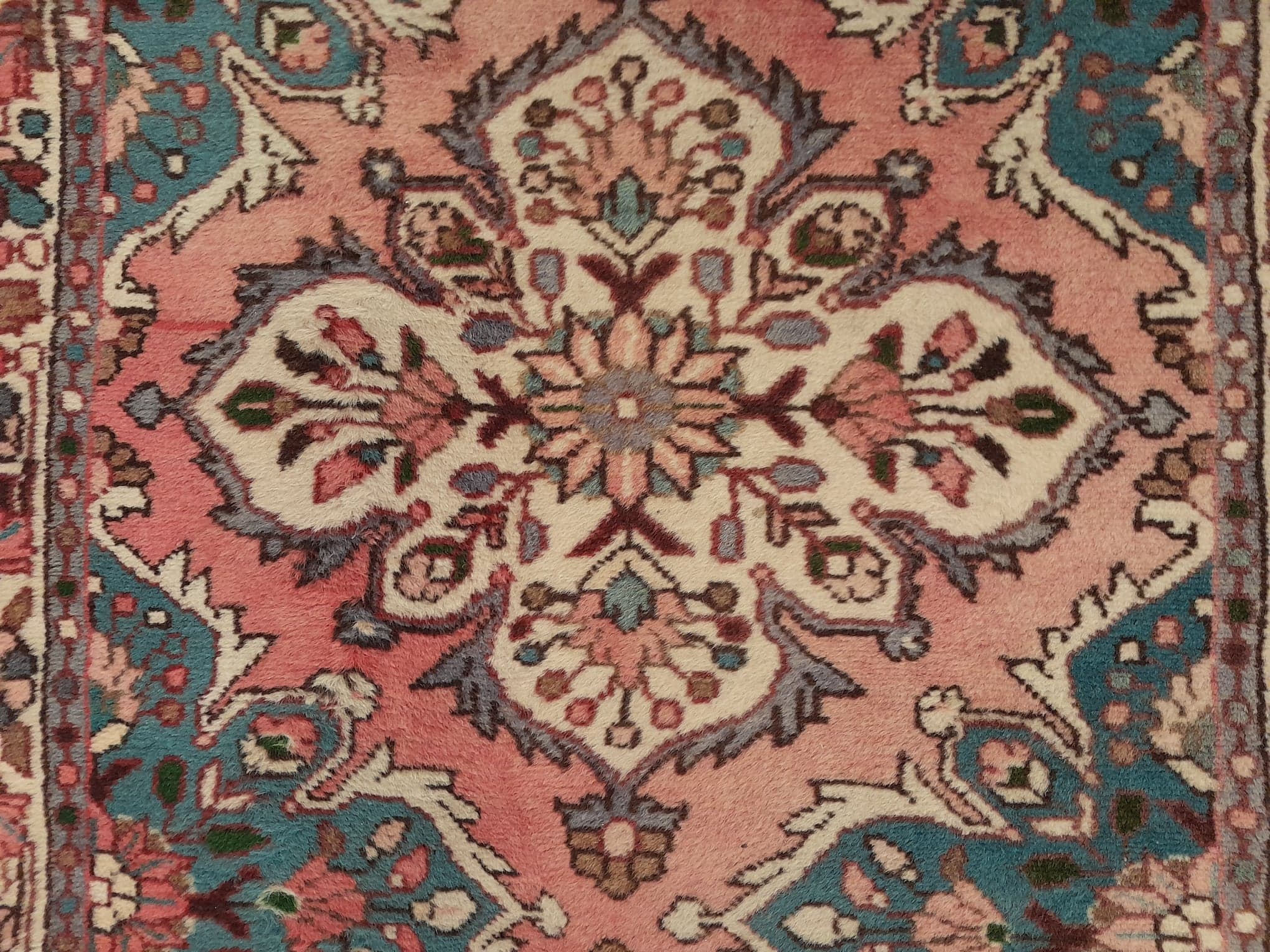 Carpet persian gallery hamadan handmade 328x82cm