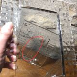 Set of 3 vintage crystal frames