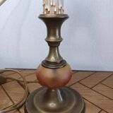 Art Deco brass lamp