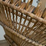 1 Fauteuil rotin