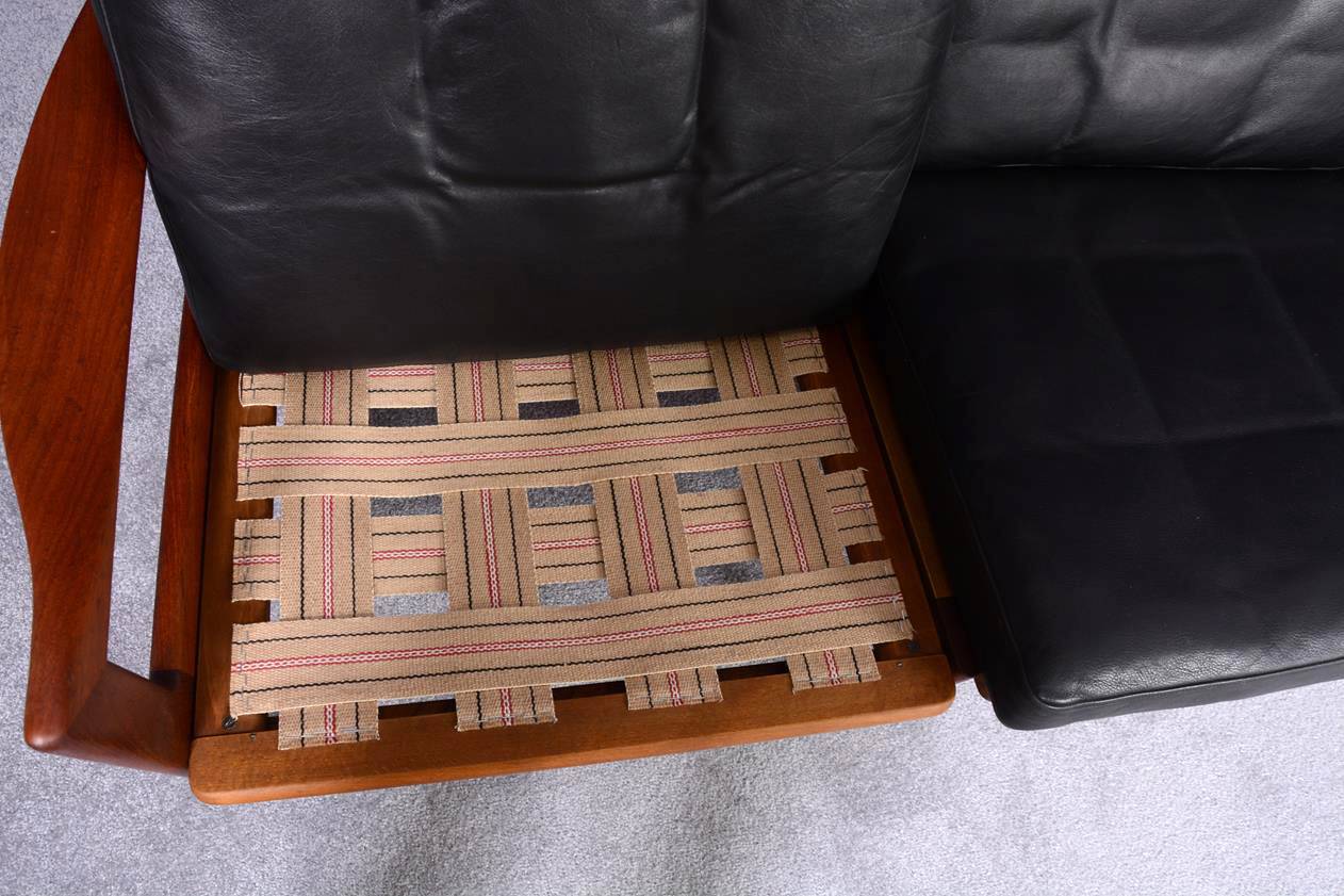 3 seater sofa by Niels Eilersen Skodburg for Illum Wikkelso Denmark 1960's.