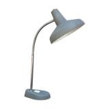 XL Mid Century Aluminor France gray desk lamp / table lamp
