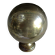 Boule ancienne en laiton  pour rampe d'escalier