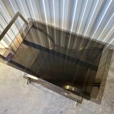 70s metal serving trolley