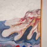 Abstract painting of a figure under the sun - 1 of 2