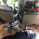 Eurosit leather chair (year 70/80)