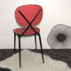 Red formica chair from the 1960s