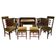 Very rare group of seats from the Vienna Secession.