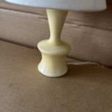 Small antique wooden lamp