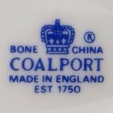 Porte couteaux porcelaine fine aynsley english bone china vintage