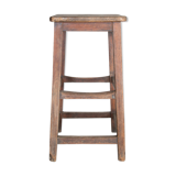 Wooden workshop stool