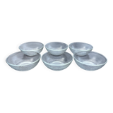 Set of 6 transparent ramekins – Diameter 12 cm, excellent condition 🍽️