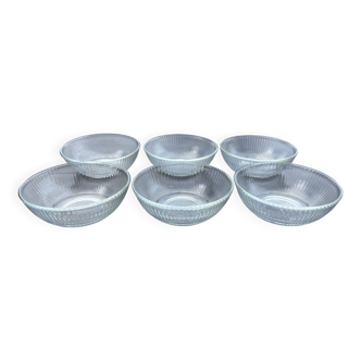 Lot de 6 ramequins transparente – Diamètre 12 cm, excellent état 🍽️