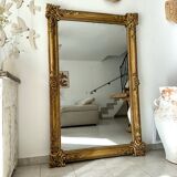 Antique mirror from the 19th century.