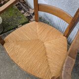 Straw armchair