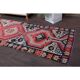 Vintage Turkish Oushak handmade wool runner 81x313