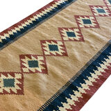 Traditional handmade persian kilim runner rug - 80x285cm