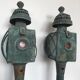 Anciennes lampes de calèche