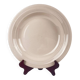 Pale pink hollow round plate St Amand, Céranor, 1940