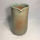 Former pitcher SOULAINES enamelled terracotta green gray decanter Vintage kitchen