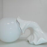 Wall light white ball