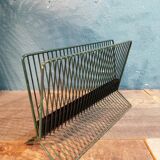 1950s metal magazine rack