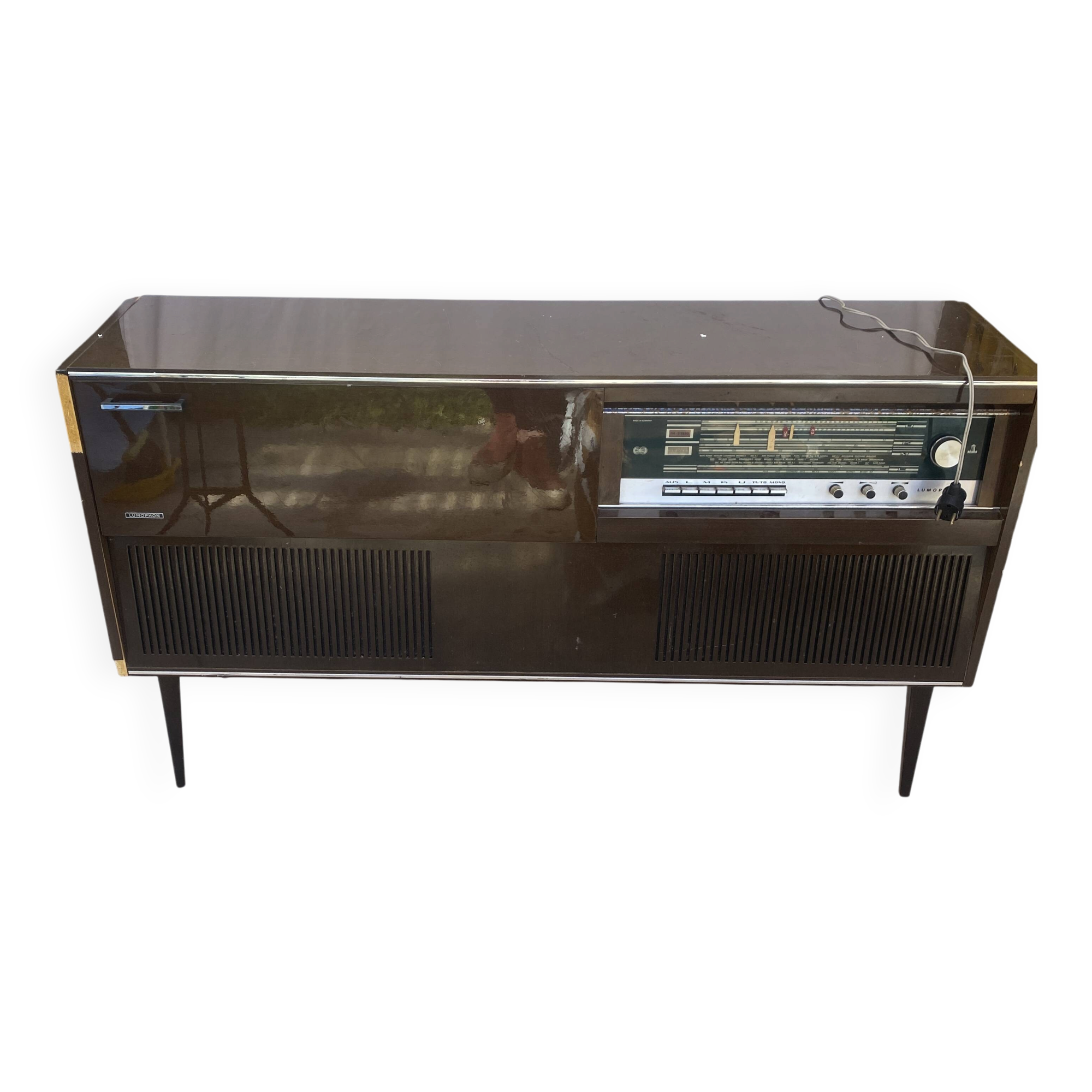 stereo radio cabinet