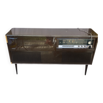 meuble stéréo poste radio
