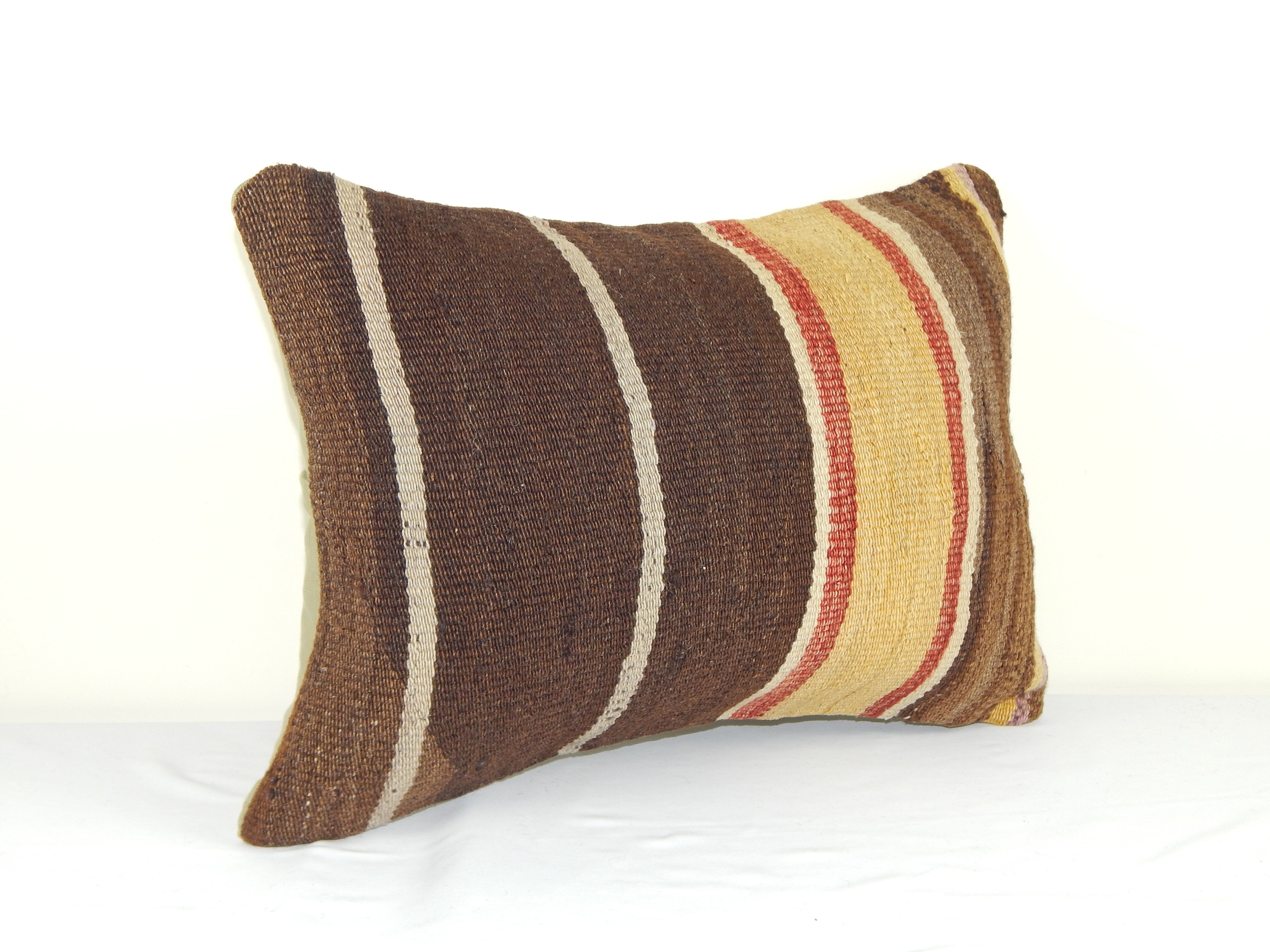 Turkish hemp Kilim cushion cover ak153