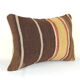 Housse de coussin kilim de chanvre turc ak153
