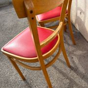 Set of 4 vintage bistro chairs