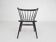 Black spindle back dining chair attrb. to Nesto, Denmark 1960's