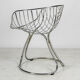Chaise pan am chromée par Gastone Rinaldi pour rima