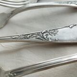 12 fourchettes plaqué argent