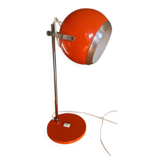 Orange eyeball lamp