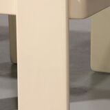 Gianfranco Frattini stacking tables for Cassina – original off-white lacquer